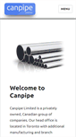 Mobile Screenshot of canpipe.com